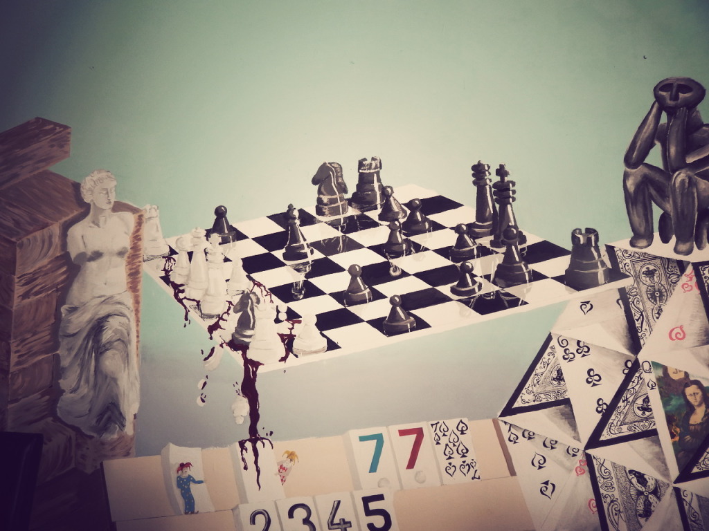 Peretele a prins viata